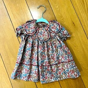 Sophie & Lucas Petal Collar Dress; Size 6m; EUC